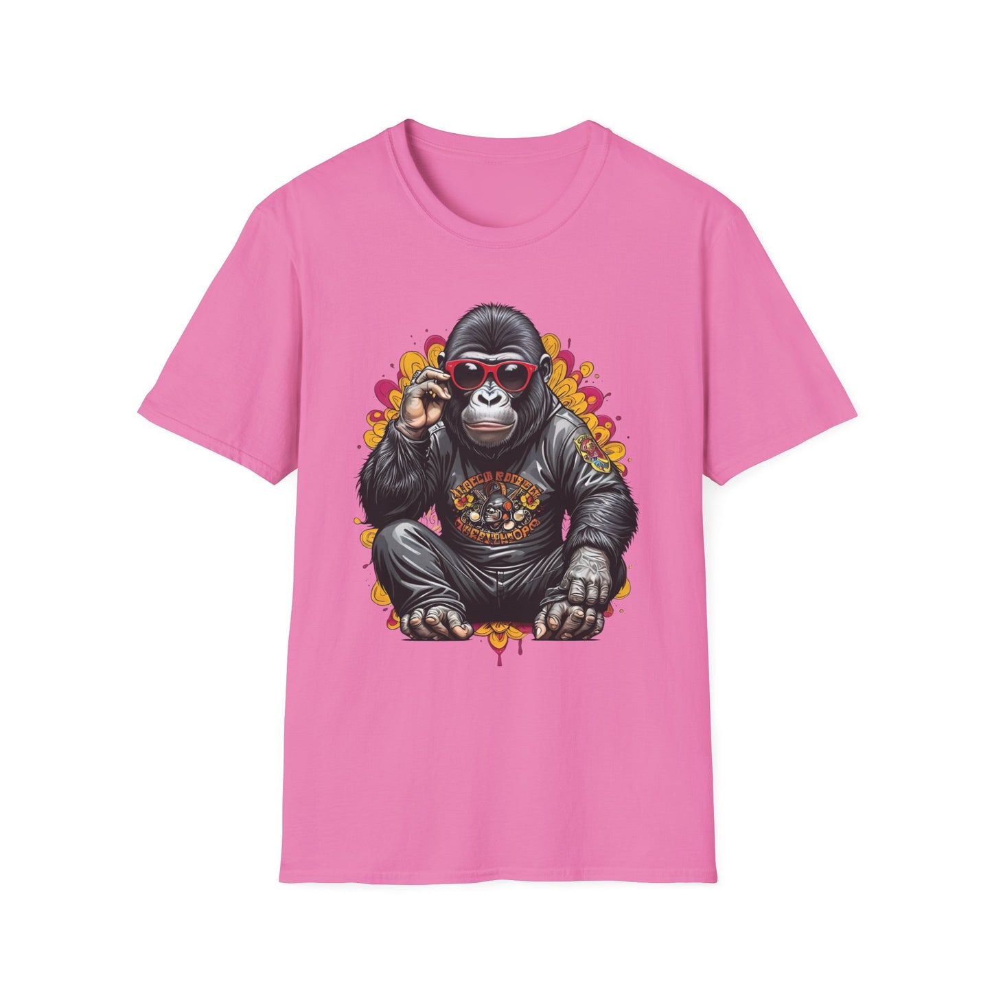 Animals Tees, Funny Animals Shirt, T Shirts with Funny Animals, T-Shirt with Gorilla, Monkey Tees