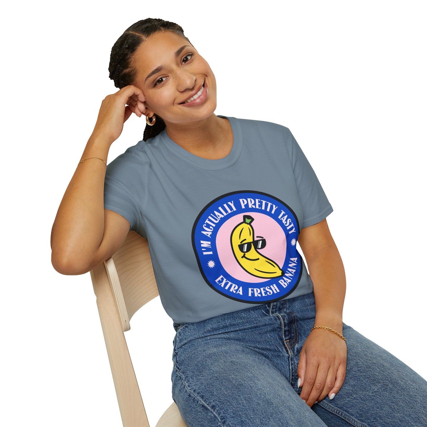 Food Tees, Funny Food T Shirts, Funny T Shirts, Shirt with Banana, Banana T Shirt, Funny Banana Shirt