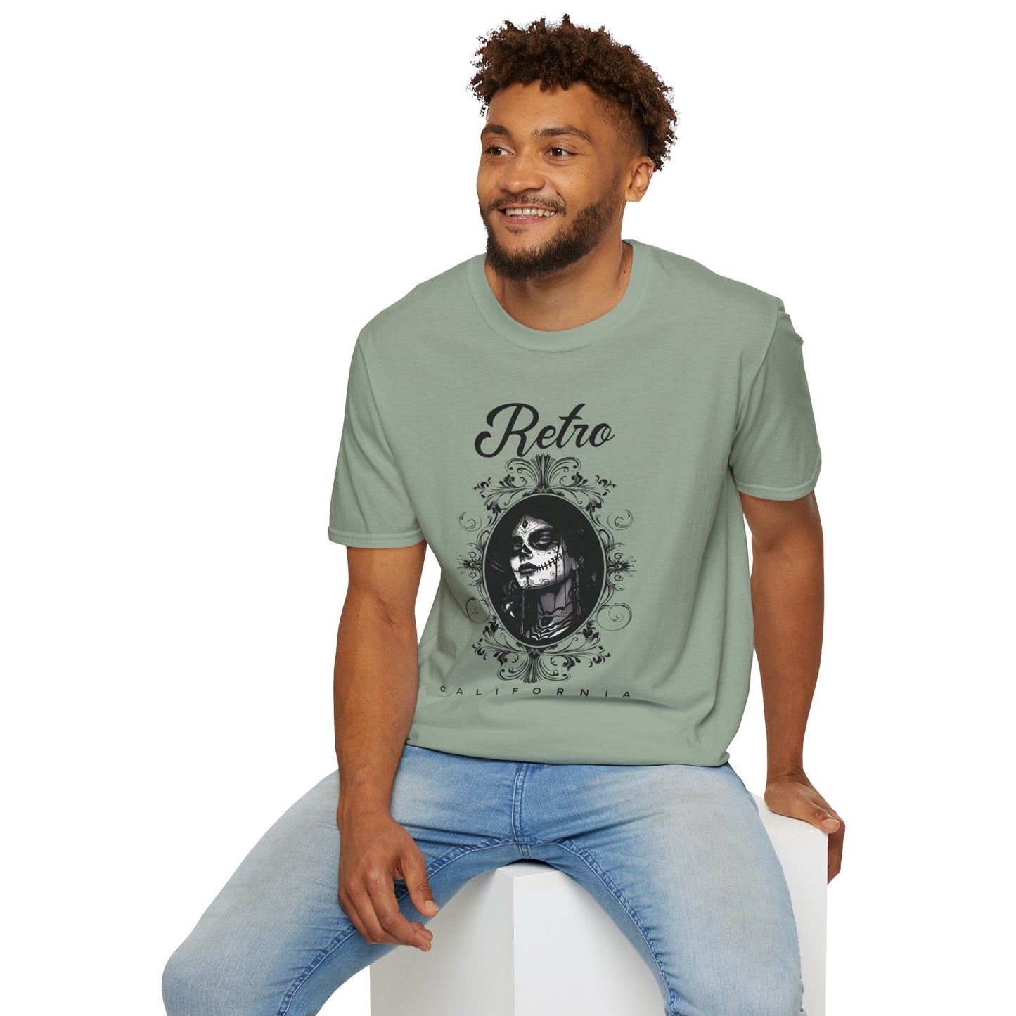 Retro T Shirt, Retro Design Shirt, Retro Art Tee Shirt, T-shirt with Retro Style