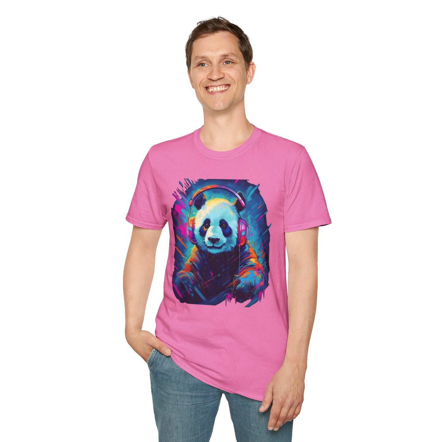 Animals Tees, Funny Animals Shirt, T Shirts with Funny Animals, T-Shirt with Panda, Panda Tees