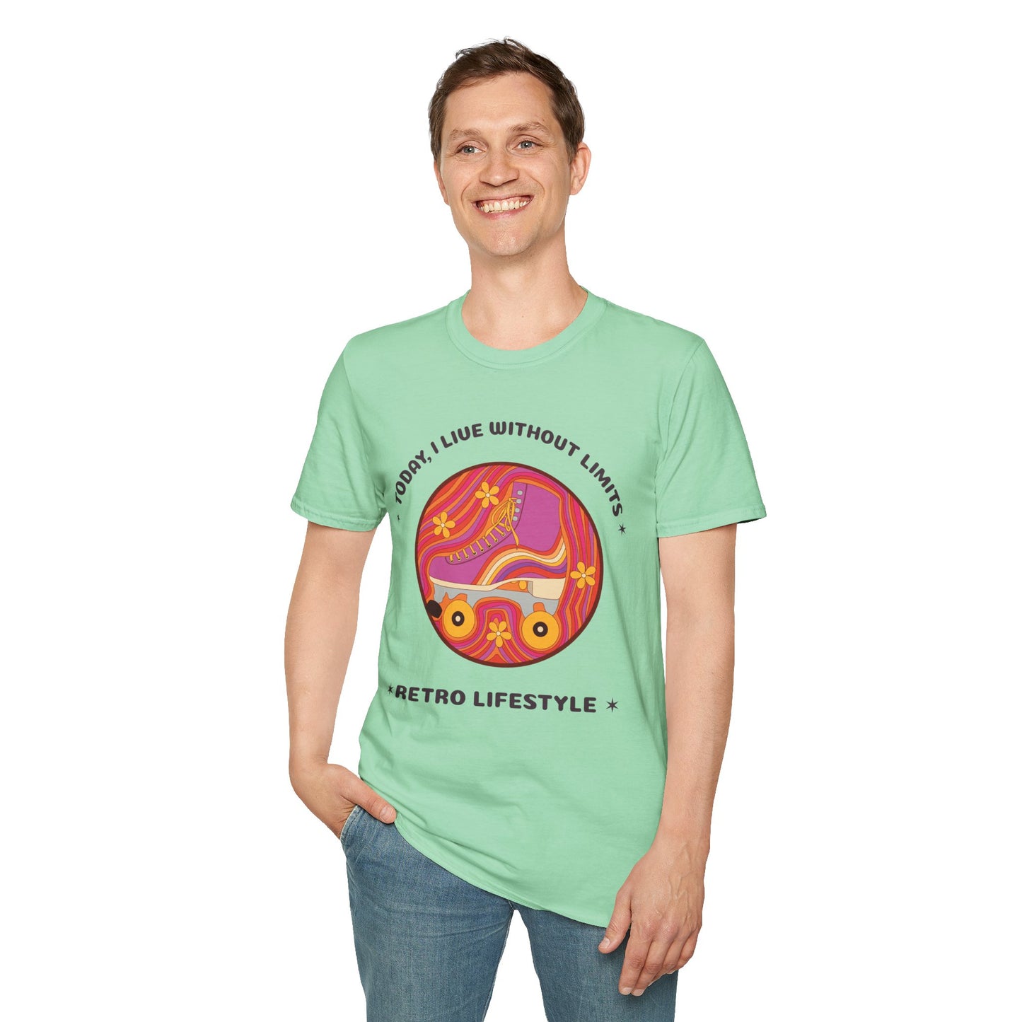 Retro T Shirt, Retro Design Shirt, Retro Art Tee Shirt, T-shirt with Retro Style