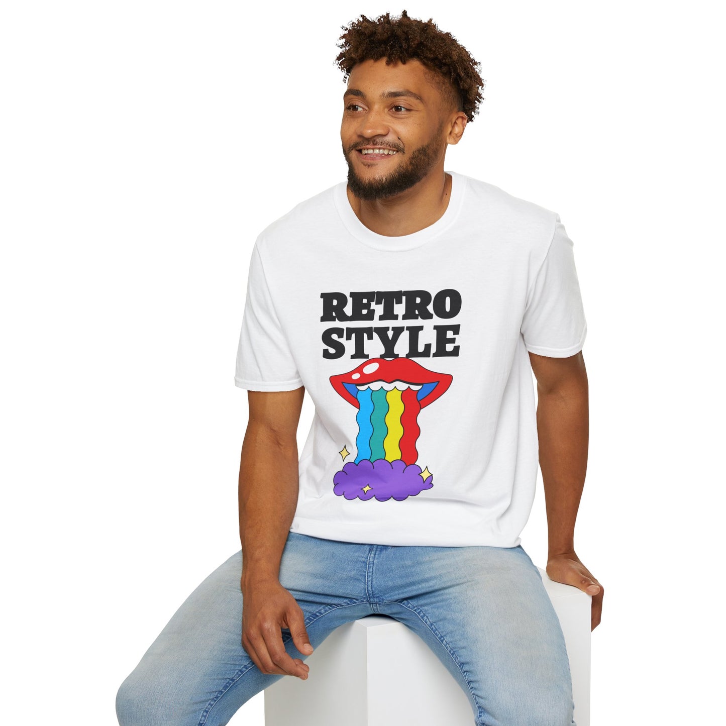 Retro T Shirt, Retro Design Shirt, Retro Art Tee Shirt, T-shirt with Retro Style