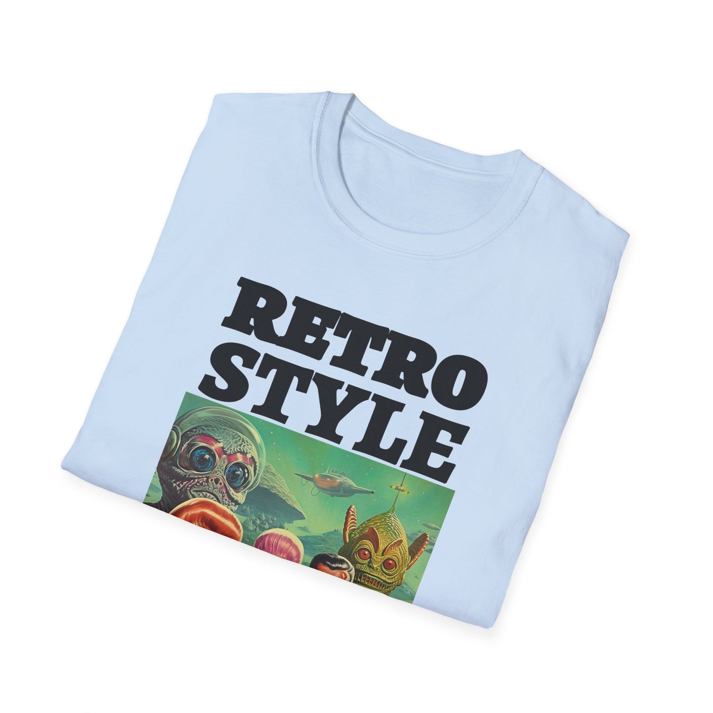 Retro T Shirt, Retro Design Shirt, Retro Art Tee Shirt, T-shirt with Retro Style