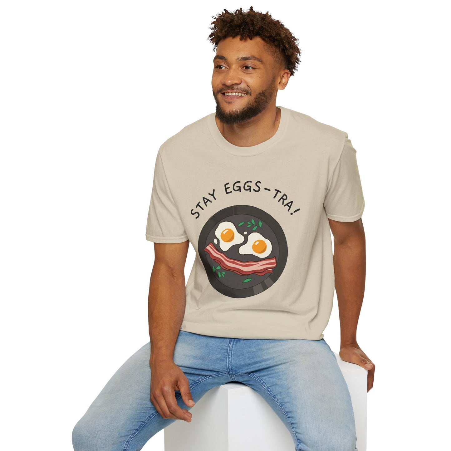Food Tees, Funny Food T Shirts, Funny T Shirts, Bacon and Egg T Shirt, Egg and Bacon Shirt