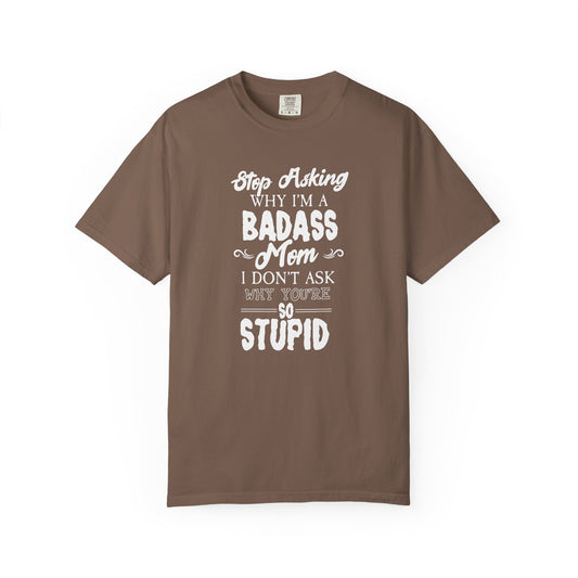 Mom T-shirt Mother's Day Mama Tee Unisex Comfort Colors Garment-Dyed Cotton h39