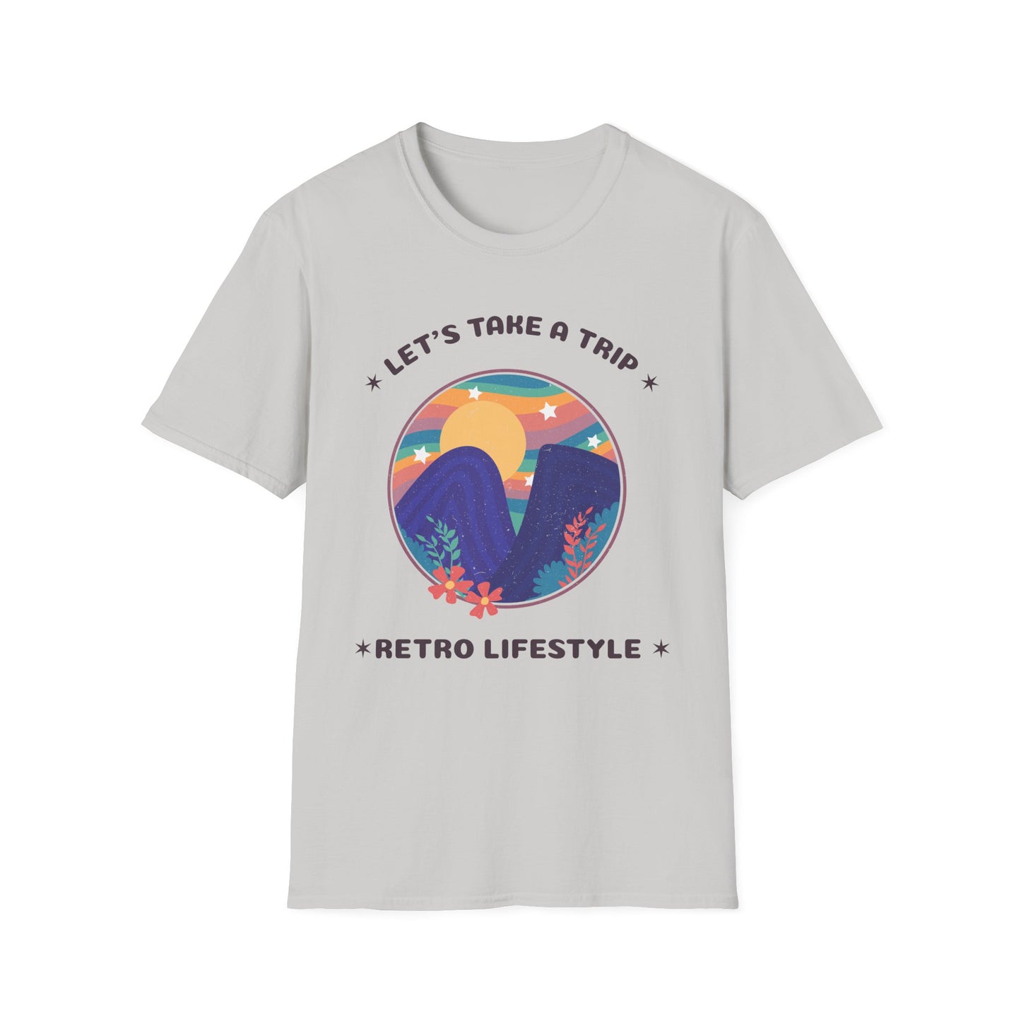 Retro T Shirt, Retro Design Shirt, Retro Art Tee Shirt, T-shirt with Retro Style
