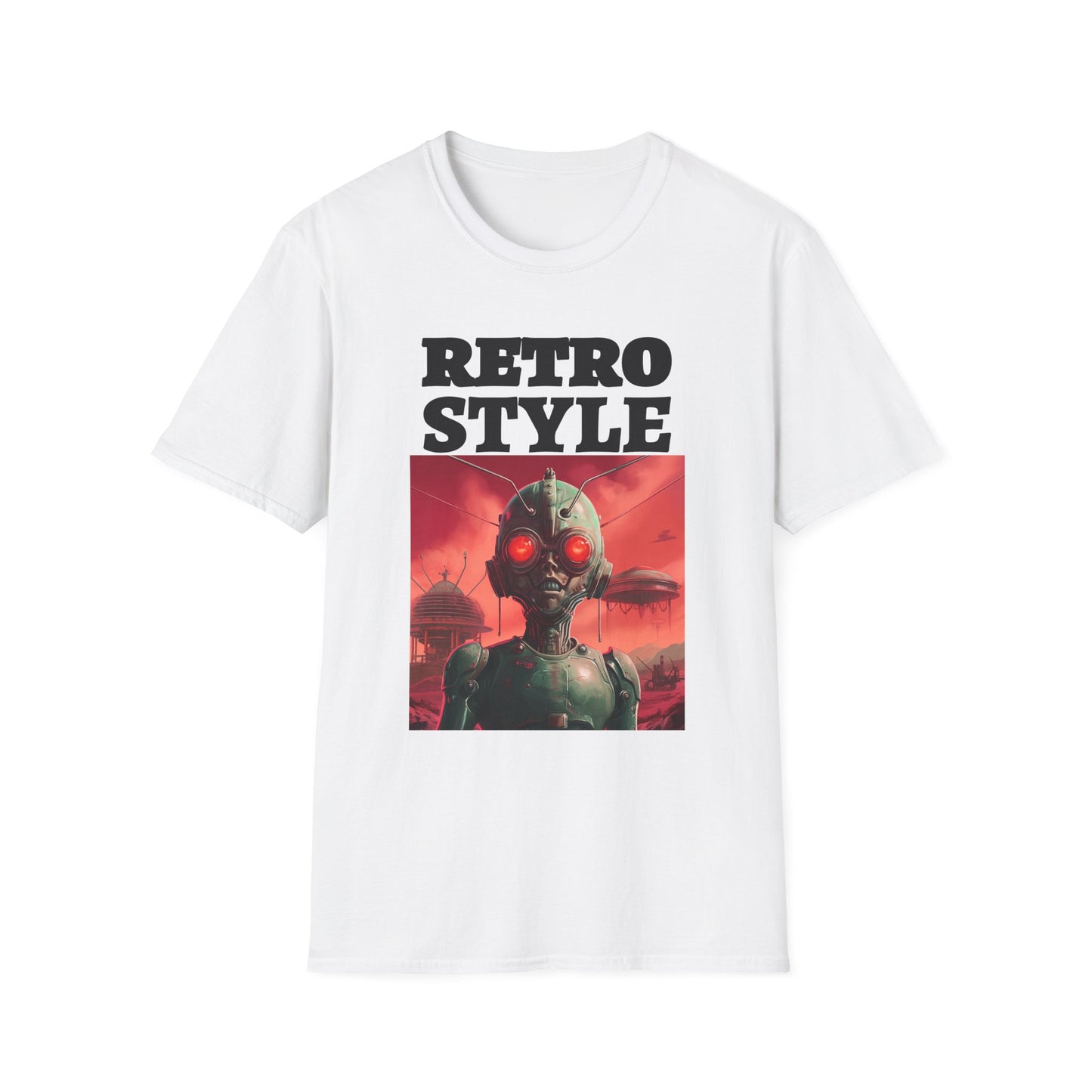 Retro T Shirt, Retro Design Shirt, Retro Art Tee Shirt, T-shirt with Retro Style