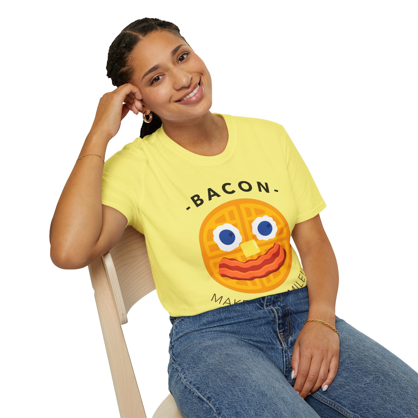 Food Tees, Funny Food T Shirts, Funny T Shirts, Bacon and Egg T Shirt, Egg and Bacon Shirt