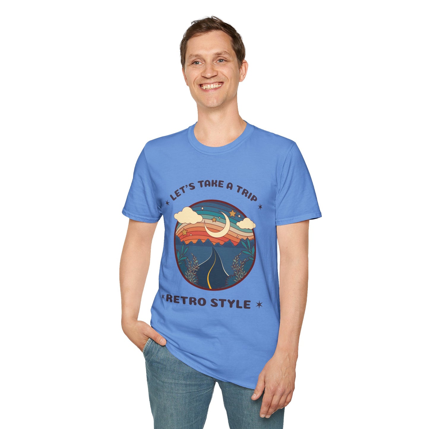 Retro T Shirt, Retro Design Shirt, Retro Art Tee Shirt, T-shirt with Retro Style
