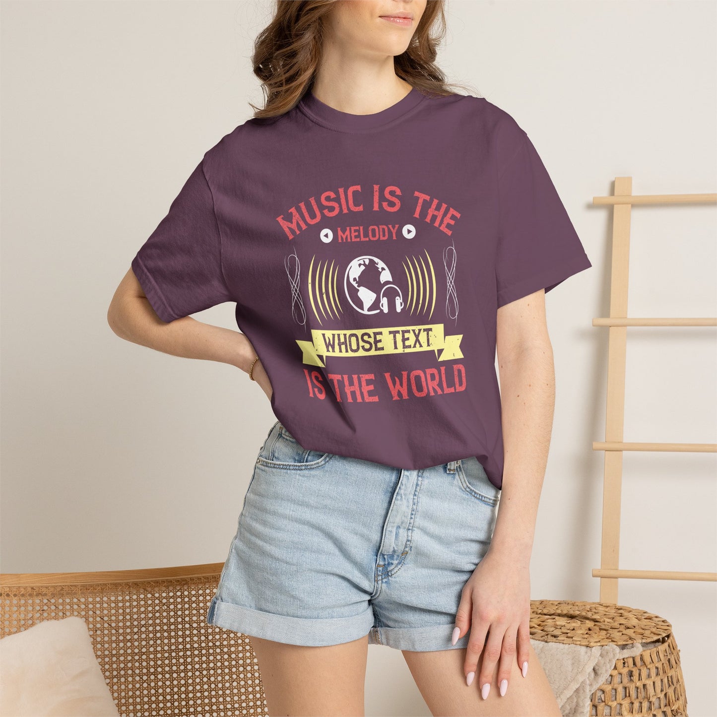 Music Graphic Design Unisex Cotton T-shirt m33
