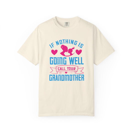Grandma T-shirt Mother Day Mama Tee Unisex Comfort Colors Garment-Dyed Cotton h76