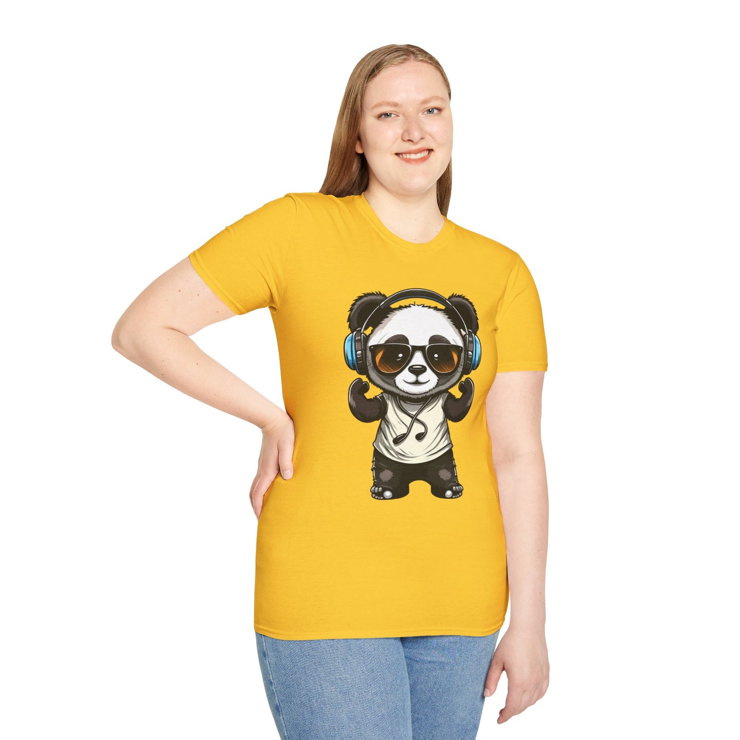 Animals Tees, Funny Animals Shirt, T Shirts with Funny Animals, T-Shirt with Panda, Panda Tees