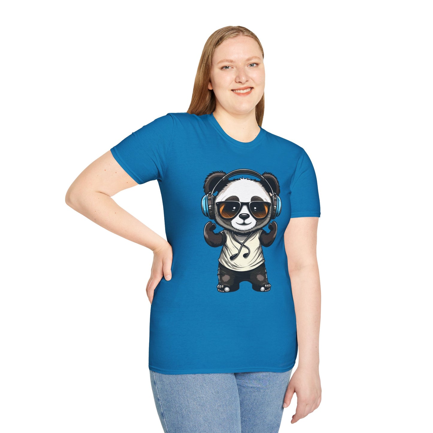 Animals Tees, Funny Animals Shirt, T Shirts with Funny Animals, T-Shirt with Panda, Panda Tees
