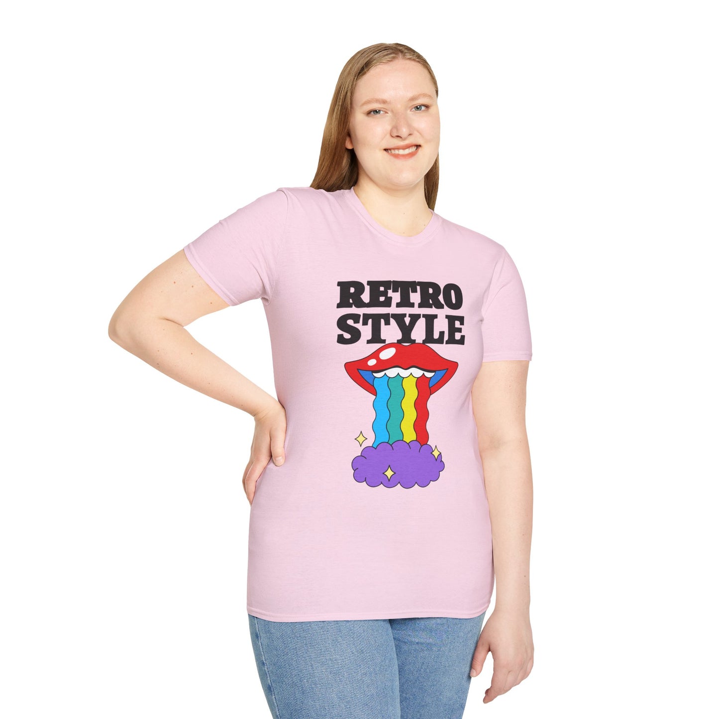 Retro T Shirt, Retro Design Shirt, Retro Art Tee Shirt, T-shirt with Retro Style