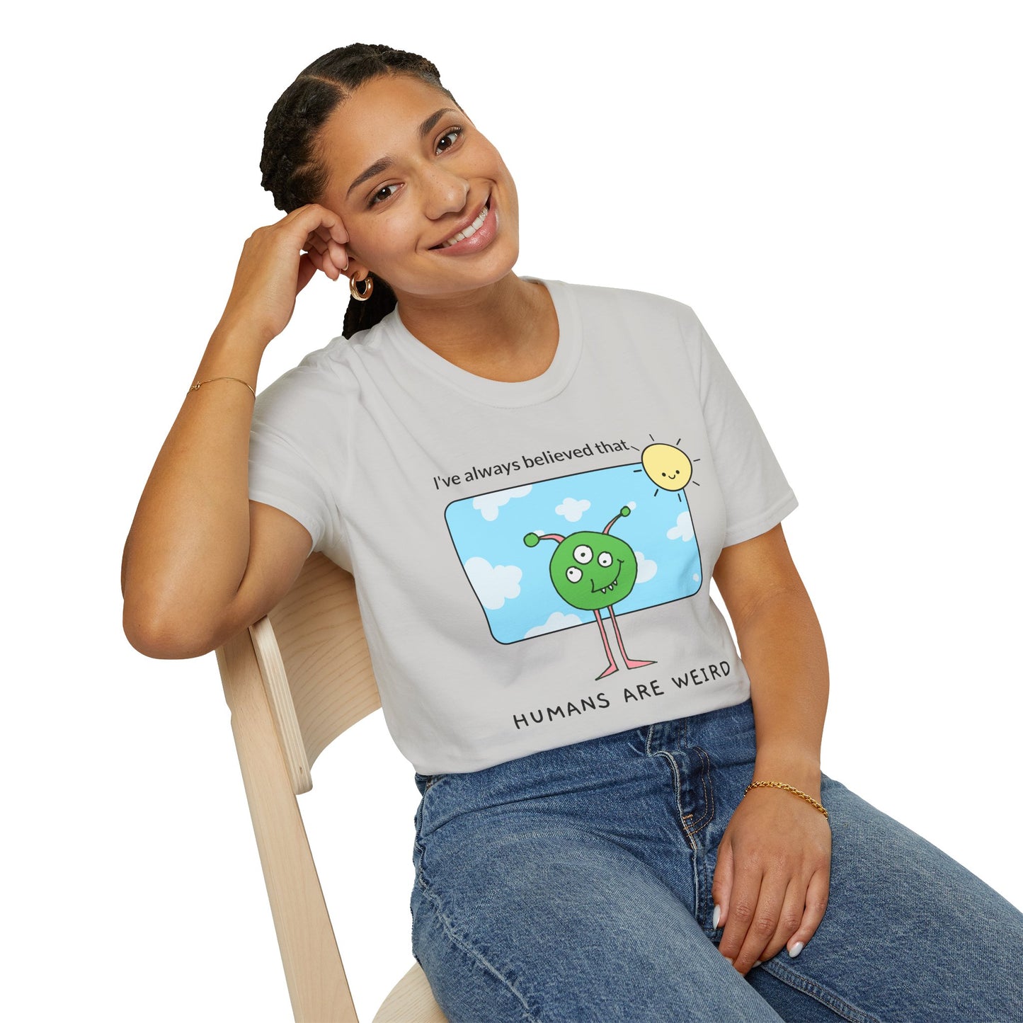 Funny T Shirts, UFO Tees, Funny Aliens Shirt
