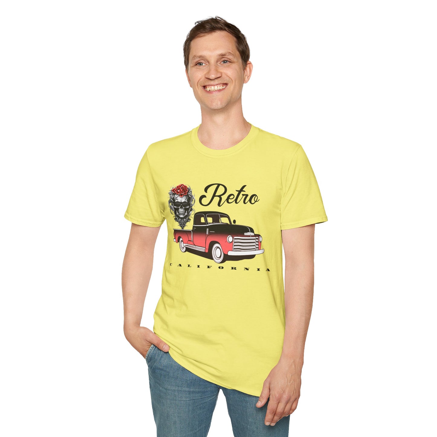 Retro T Shirt, Retro Design Shirt, Retro Art Tee Shirt, T-shirt with Retro Style