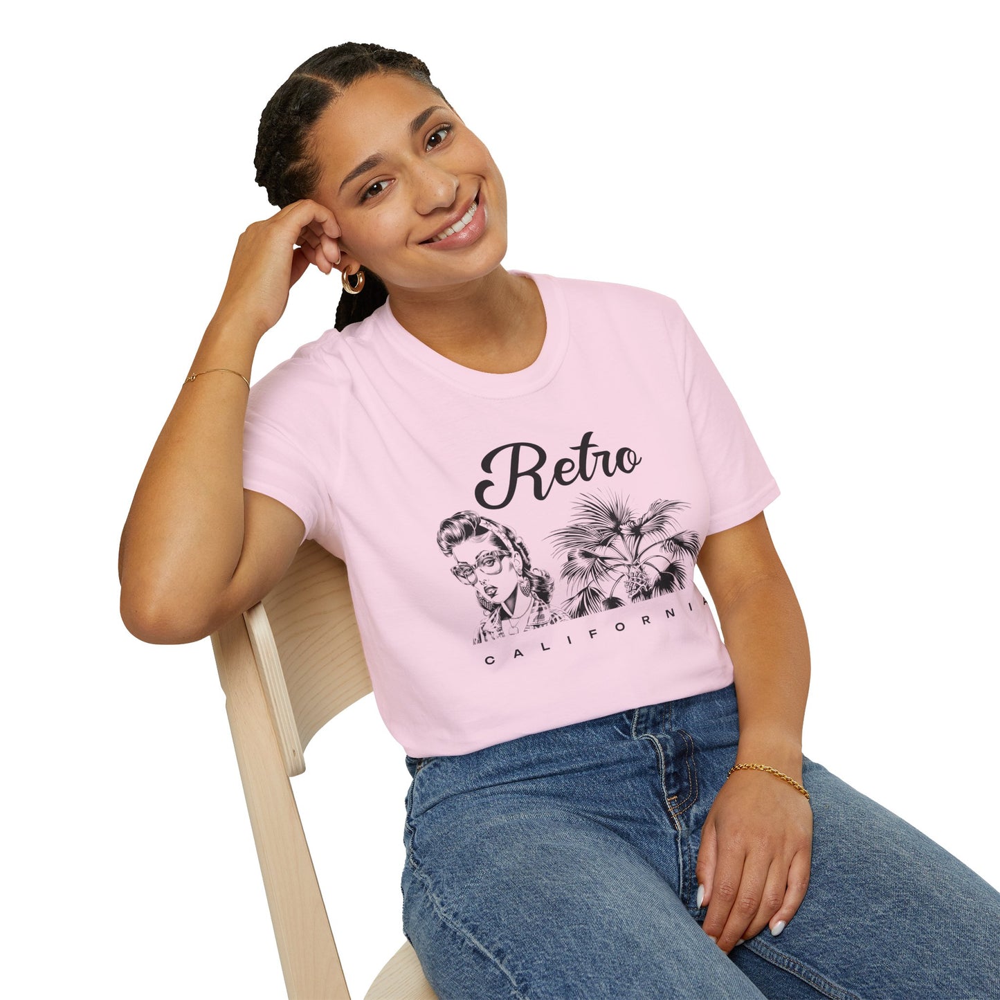 Retro T Shirt, Retro Design Shirt, Retro Art Tee Shirt, T-shirt with Retro Style