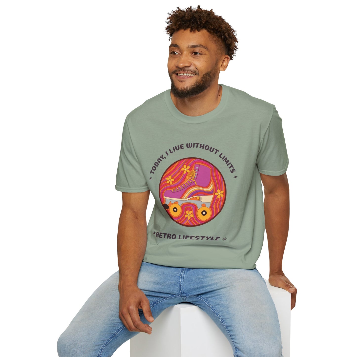 Retro T Shirt, Retro Design Shirt, Retro Art Tee Shirt, T-shirt with Retro Style