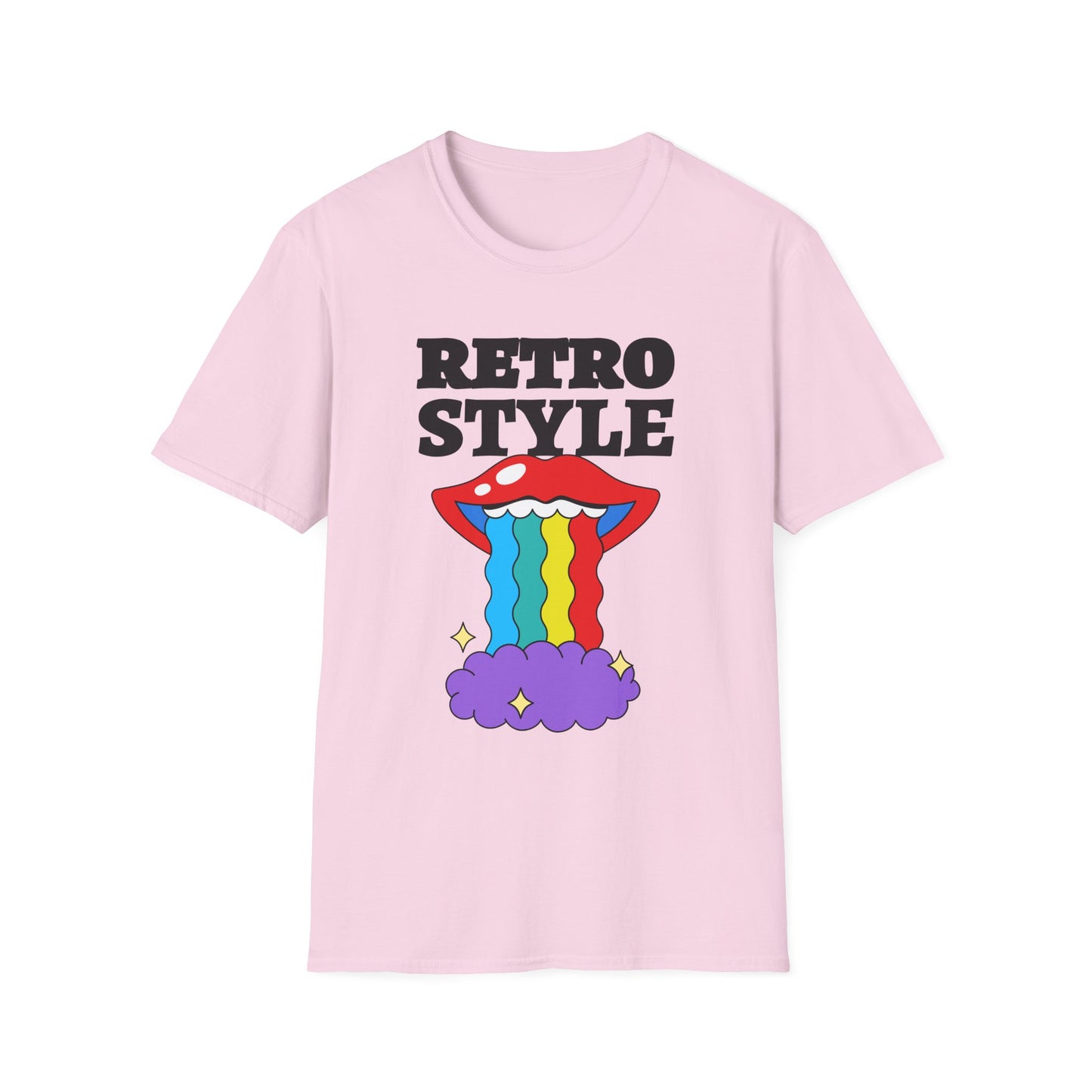 Retro T Shirt, Retro Design Shirt, Retro Art Tee Shirt, T-shirt with Retro Style