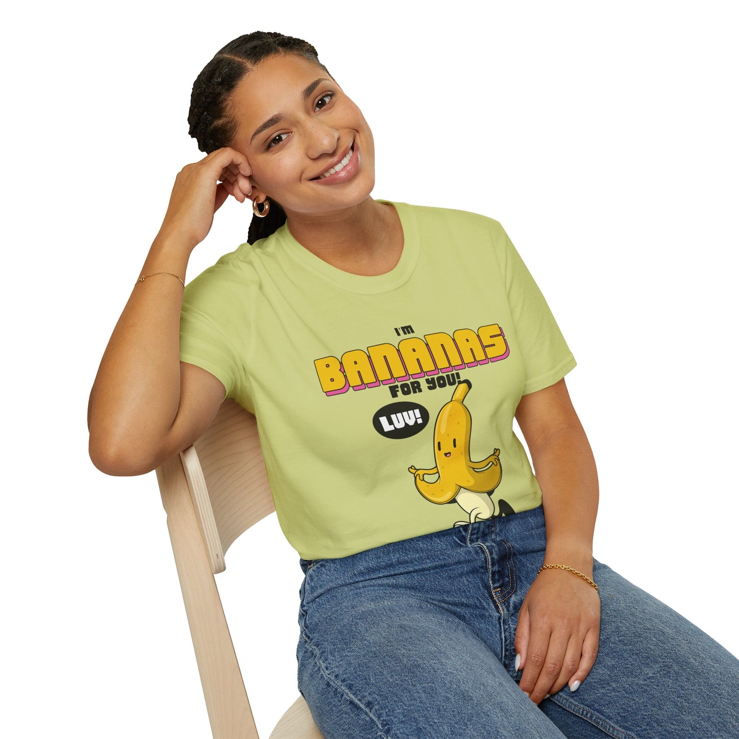 Food Tees, Funny Food T Shirts, Funny T Shirts, Shirt with Banana, Banana T Shirt, Funny Banana Shirt