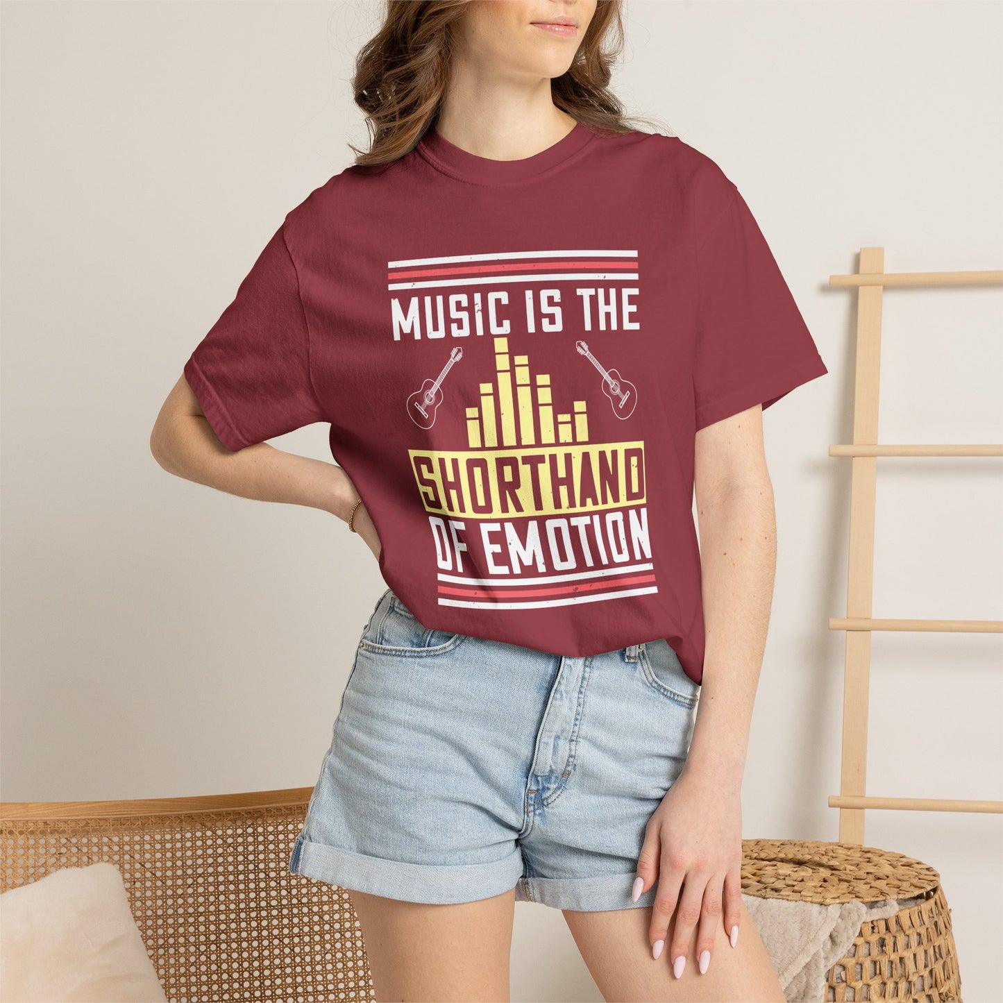 Music Graphic Design Unisex Cotton T-shirt m34
