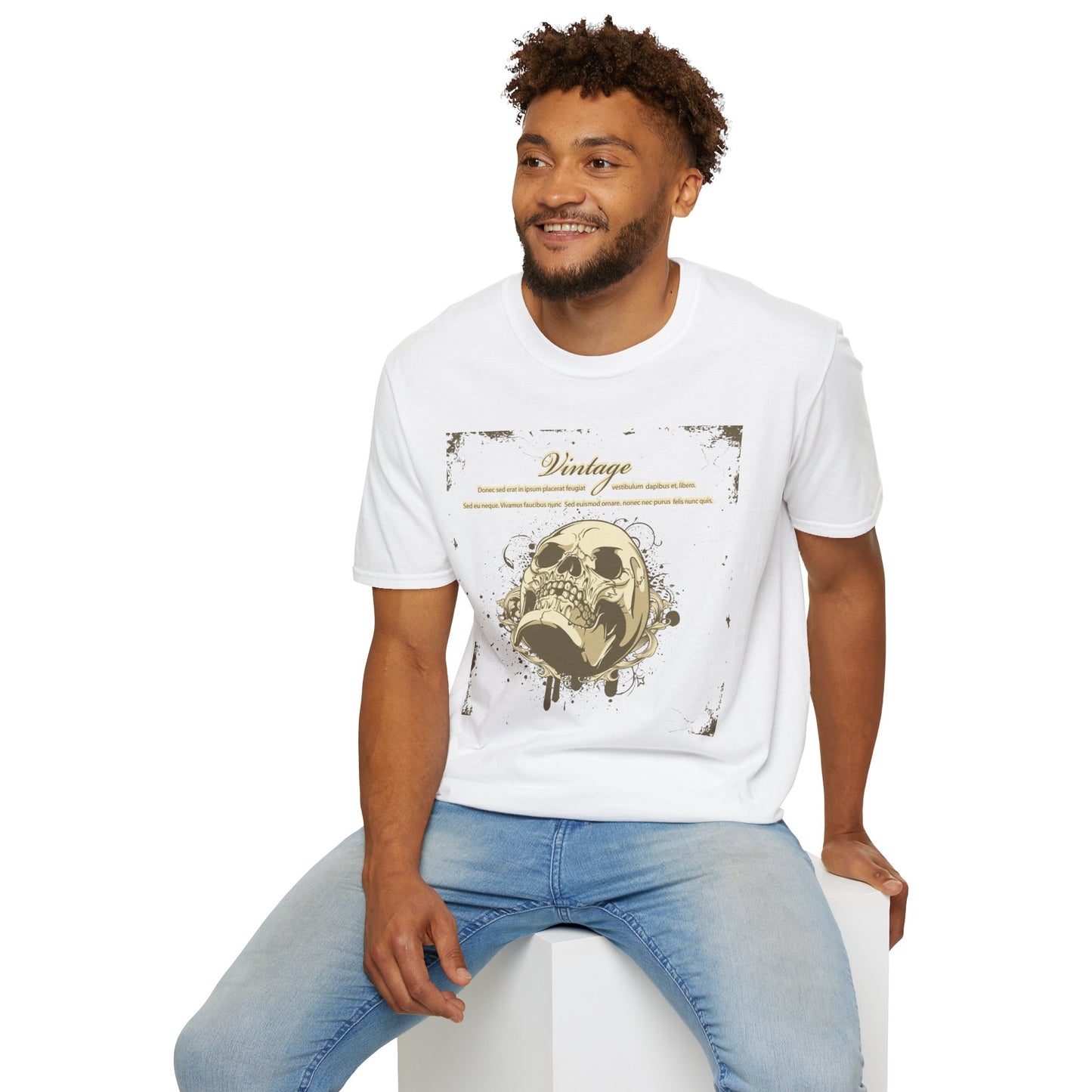 Skull T Shirt, Skull Design Shirt, Skull Art Tee Shirt, T-shirt with Skull 4