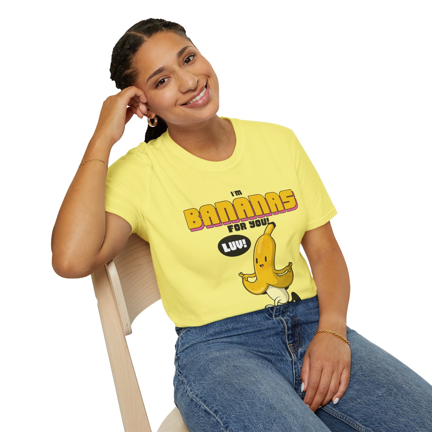 Food Tees, Funny Food T Shirts, Funny T Shirts, Shirt with Banana, Banana T Shirt, Funny Banana Shirt