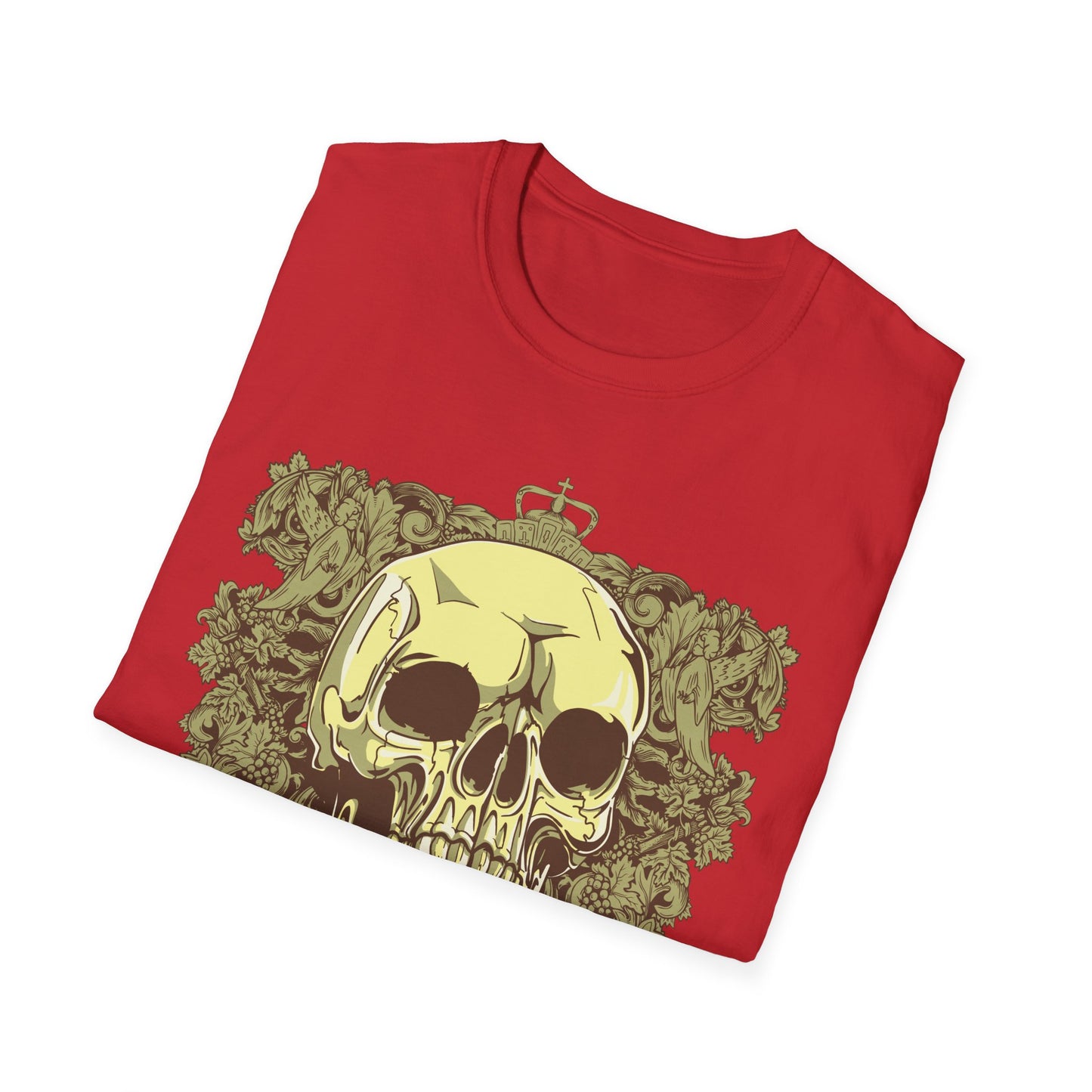 Skull T Shirt, Skull Design Shirt, Skull Art Tee Shirt, T-shirt with Skull 2