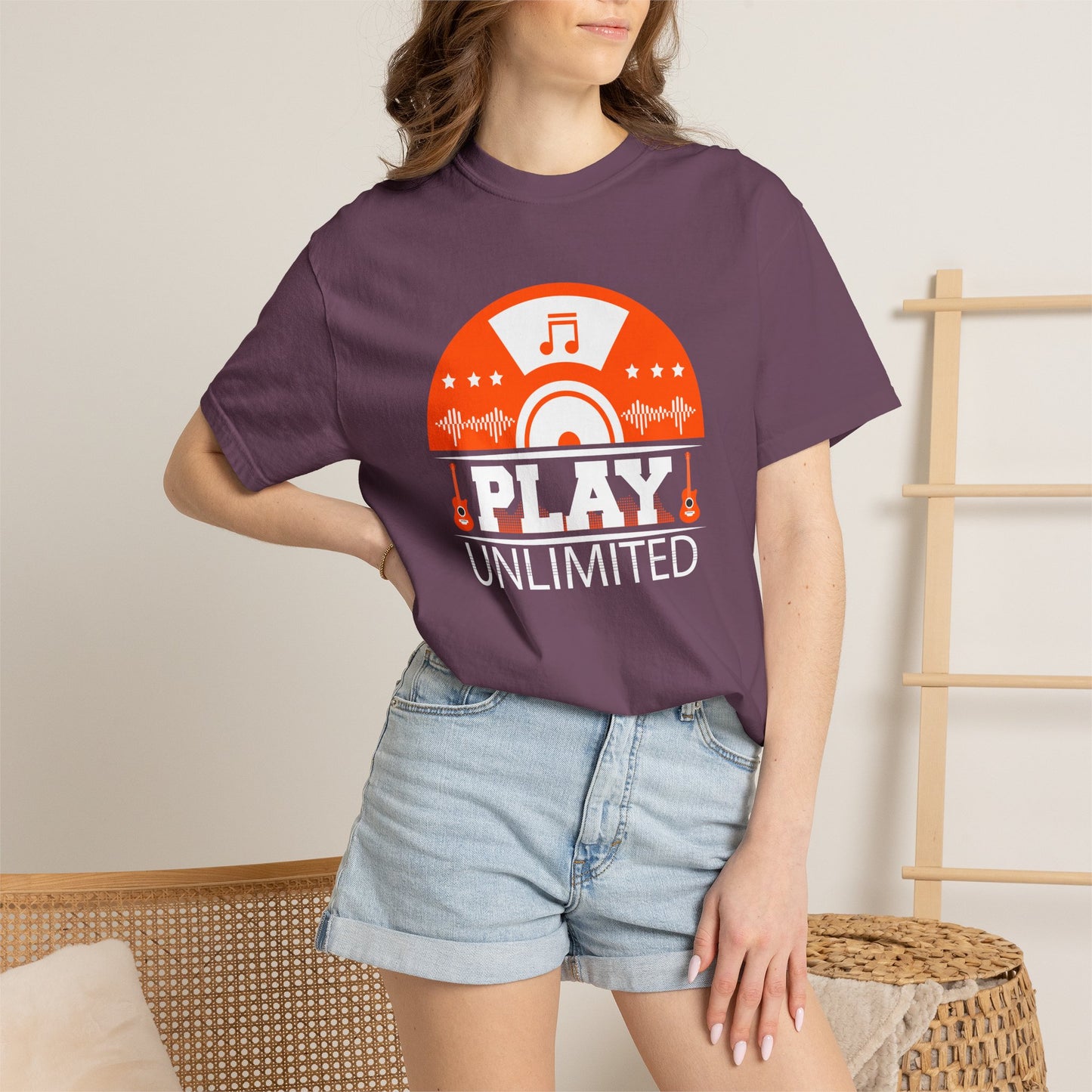 Music Graphic Design Unisex Cotton T-shirt 079