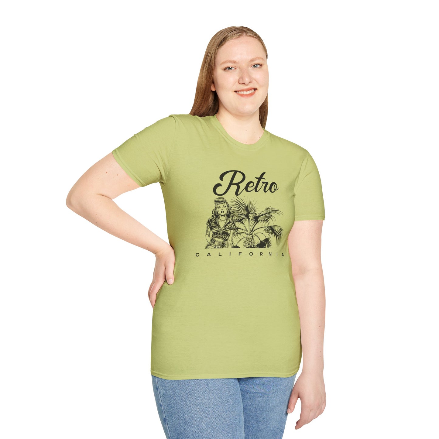 Retro T Shirt, Retro Design Shirt, Retro Art Tee Shirt, T-shirt with Retro Style