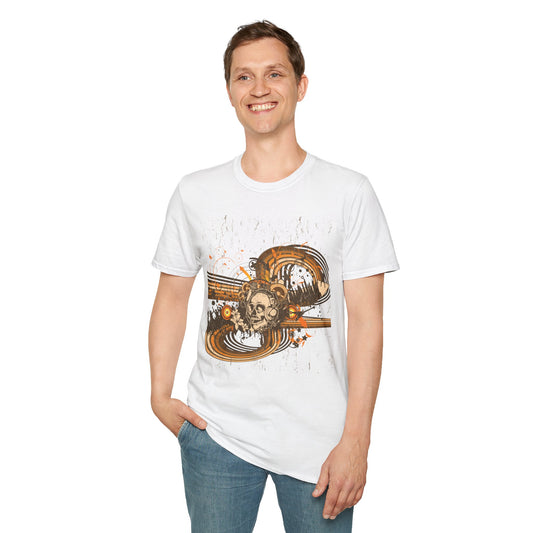 Skull T Shirt, Skull Design Shirt, Skull Art Tee Shirt, T-shirt with Skull 3