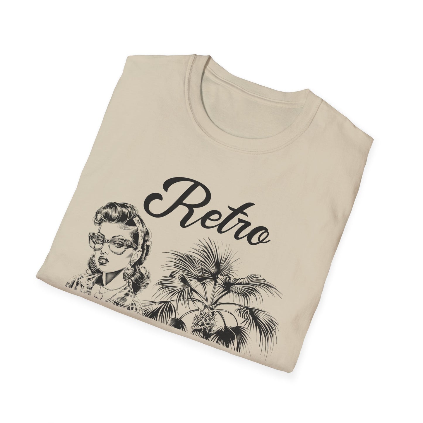 Retro T Shirt, Retro Design Shirt, Retro Art Tee Shirt, T-shirt with Retro Style