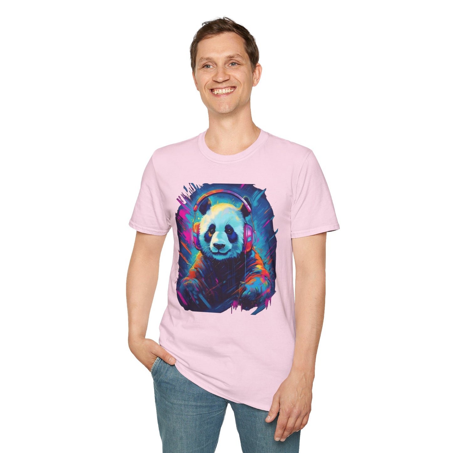 Animals Tees, Funny Animals Shirt, T Shirts with Funny Animals, T-Shirt with Panda, Panda Tees