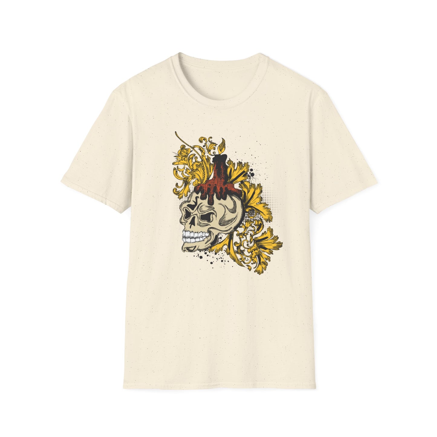 Skull T Shirt, Skull Design Shirt, Skull Art Tee Shirt, T-shirt with Skull 1