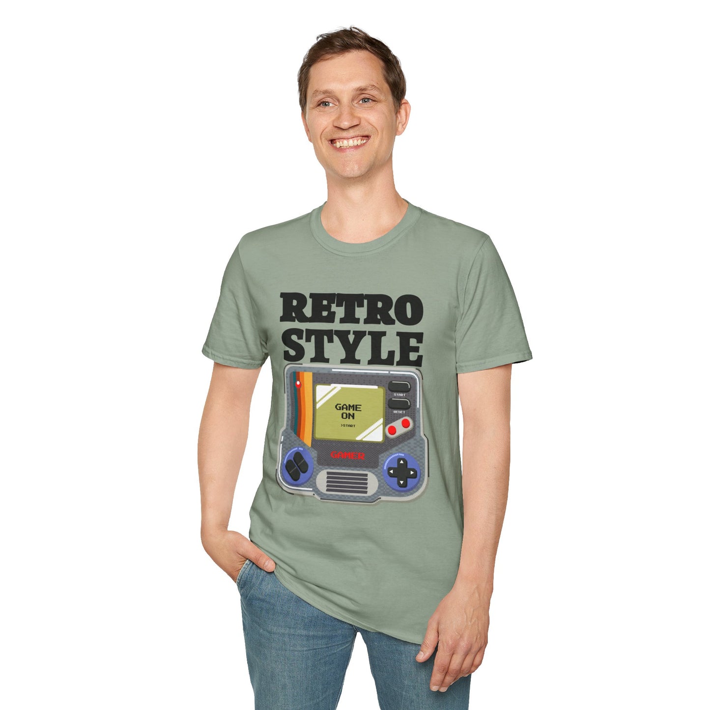 Retro T Shirt, Retro Design Shirt, Retro Art Tee Shirt, T-shirt with Retro Style