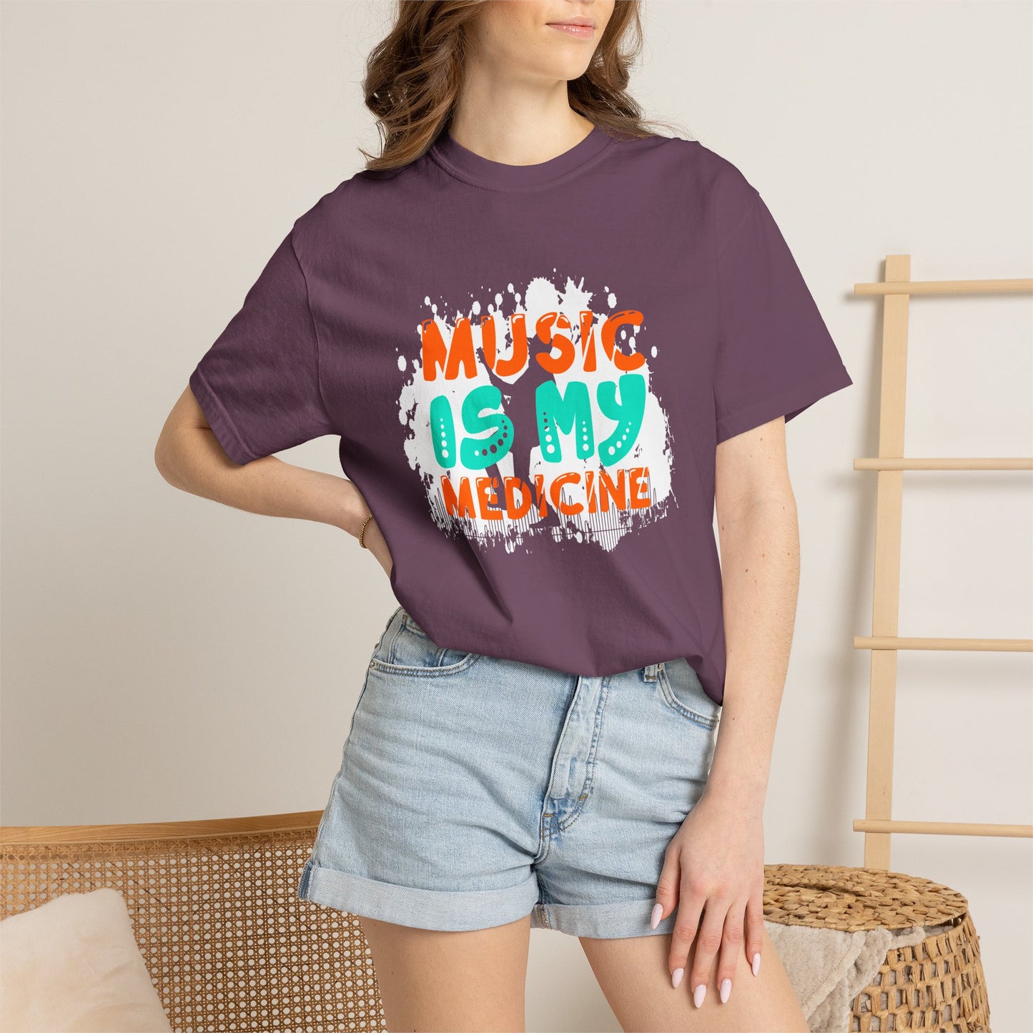 Music Graphic Design Unisex Cotton T-shirt 068