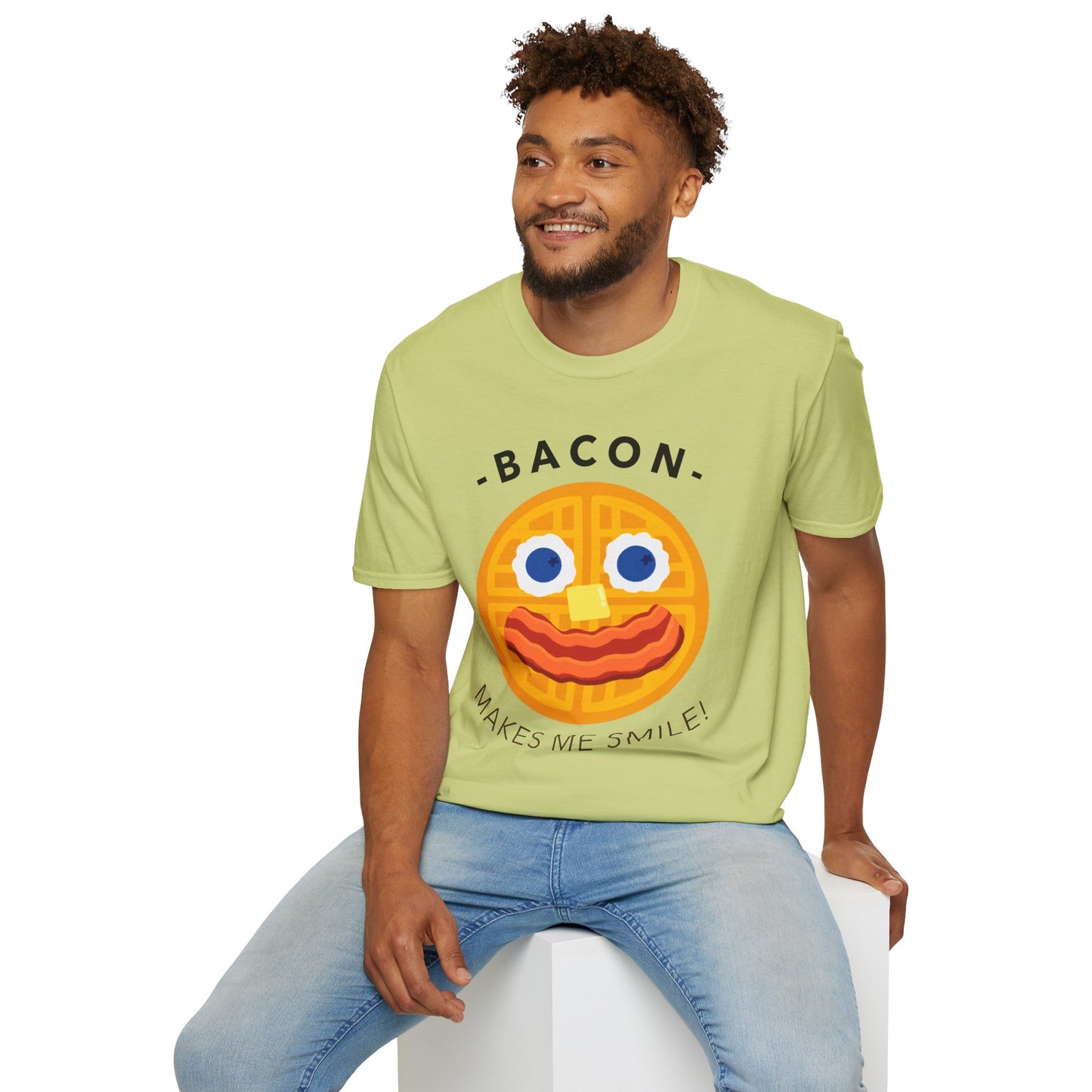 Food Tees, Funny Food T Shirts, Funny T Shirts, Bacon and Egg T Shirt, Egg and Bacon Shirt