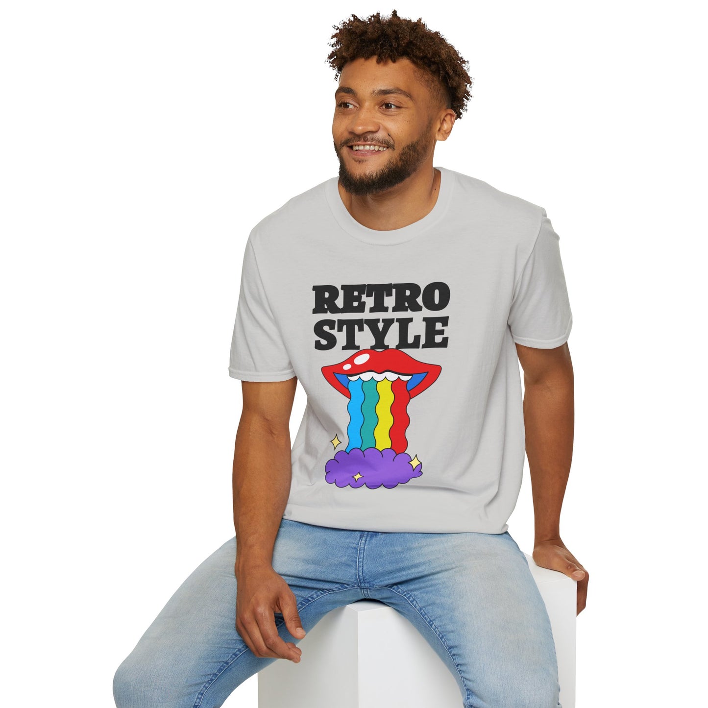 Retro T Shirt, Retro Design Shirt, Retro Art Tee Shirt, T-shirt with Retro Style