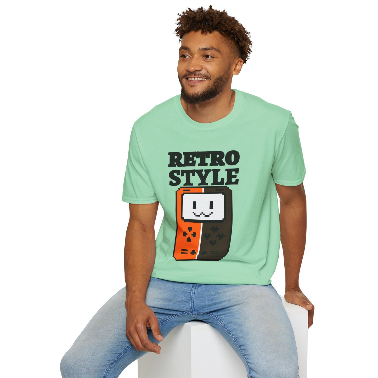 Retro T Shirt, Retro Design Shirt, Retro Art Tee Shirt, T-shirt with Retro Style