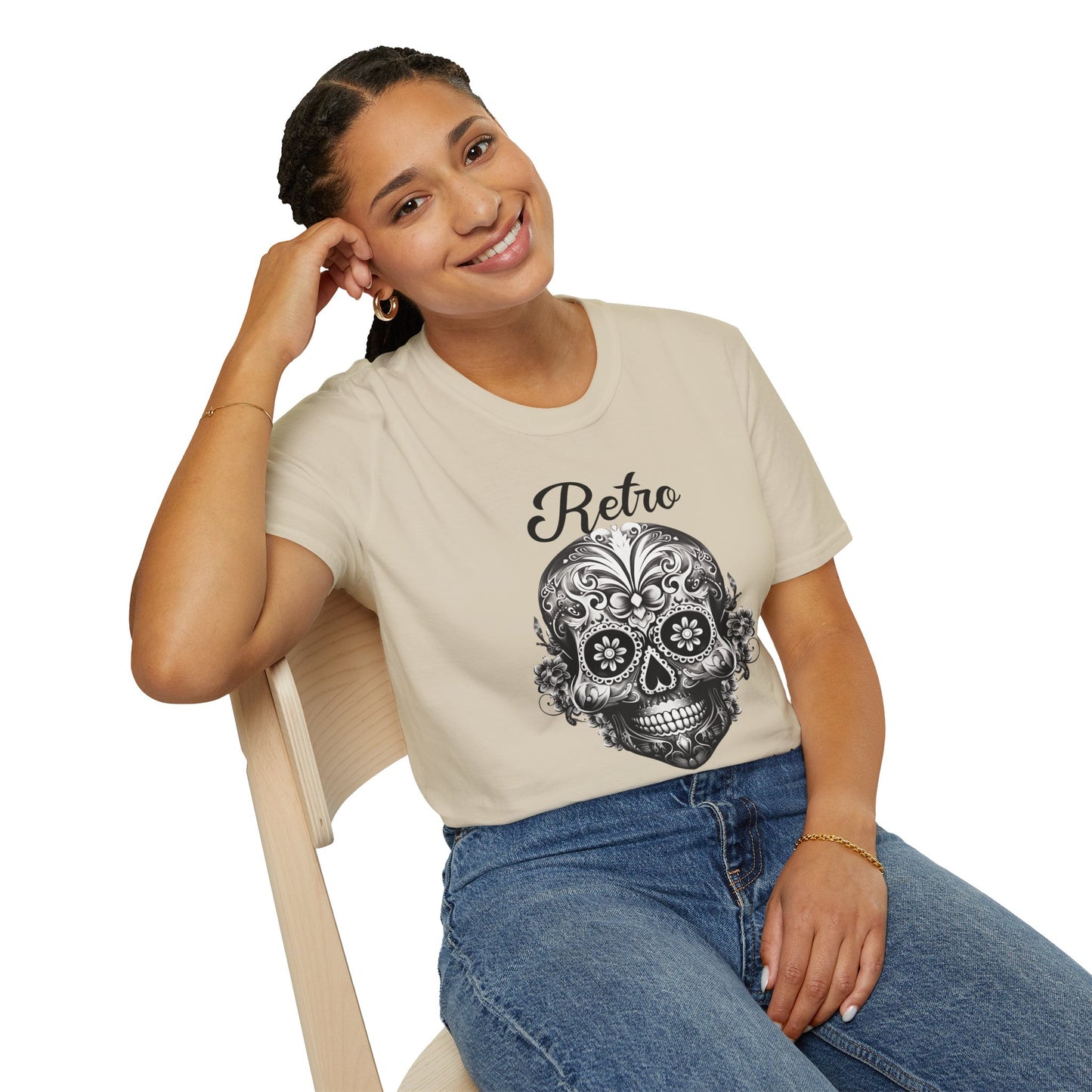 Retro T Shirt, Retro Design Shirt, Retro Art Tee Shirt, T-shirt with Retro Style