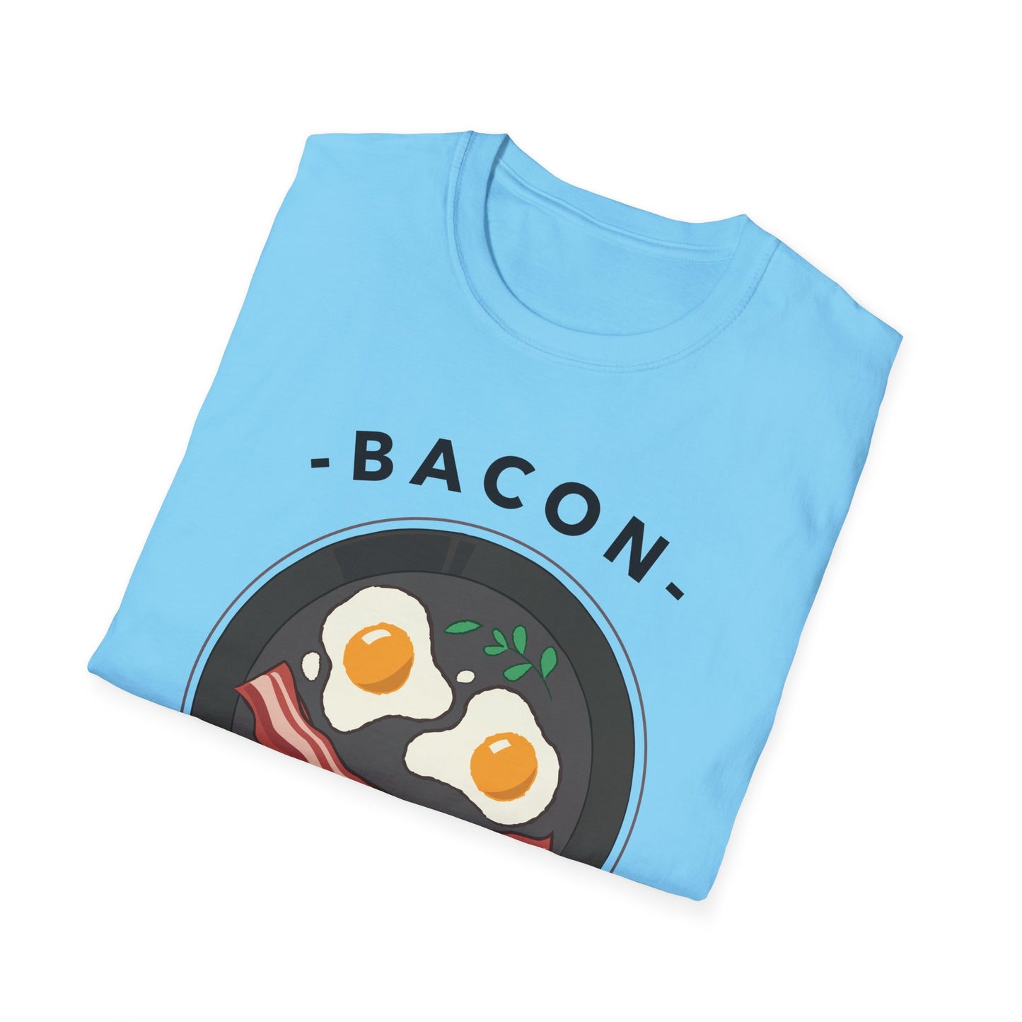 Food Tees, Funny Food T Shirts, Funny T Shirts, Bacon and Egg T Shirt, Egg and Bacon Shirt