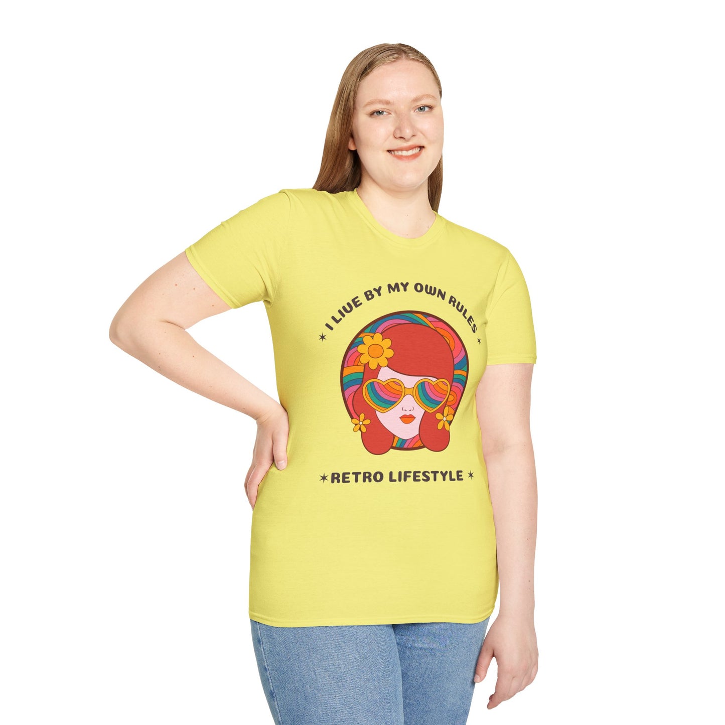 Retro T Shirt, Retro Design Shirt, Retro Art Tee Shirt, T-shirt with Retro Style