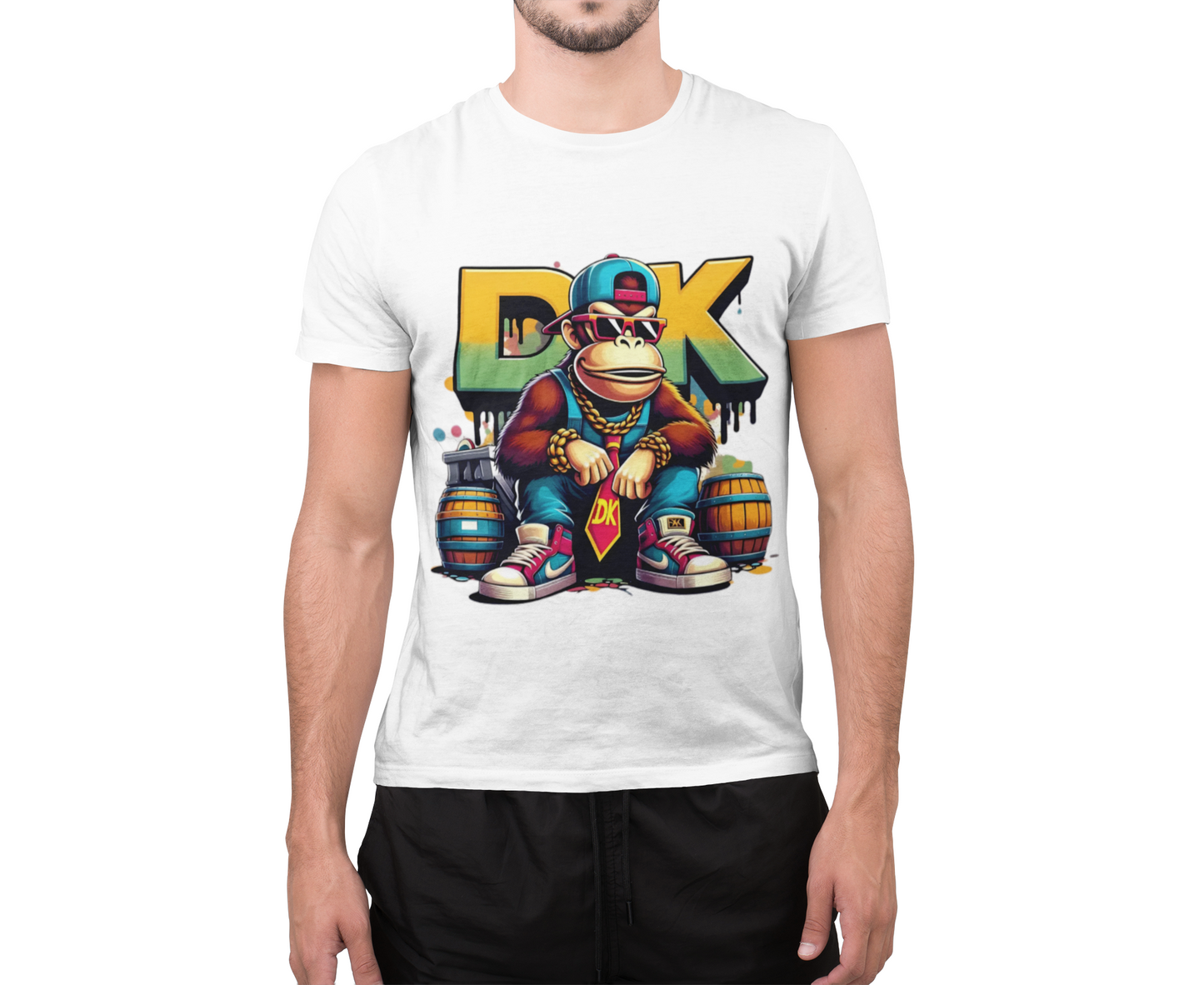 Animals Tees, Funny Animals Shirt, T Shirts with Funny Animals, T-Shirt with Gorilla, Monkey Tees