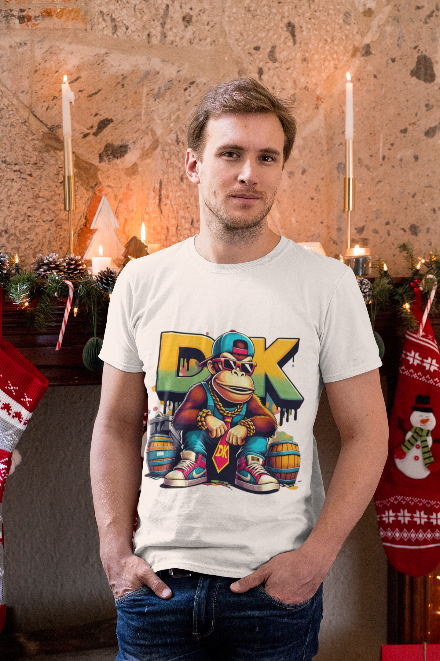 Animals Tees, Funny Animals Shirt, T Shirts with Funny Animals, T-Shirt with Gorilla, Monkey Tees