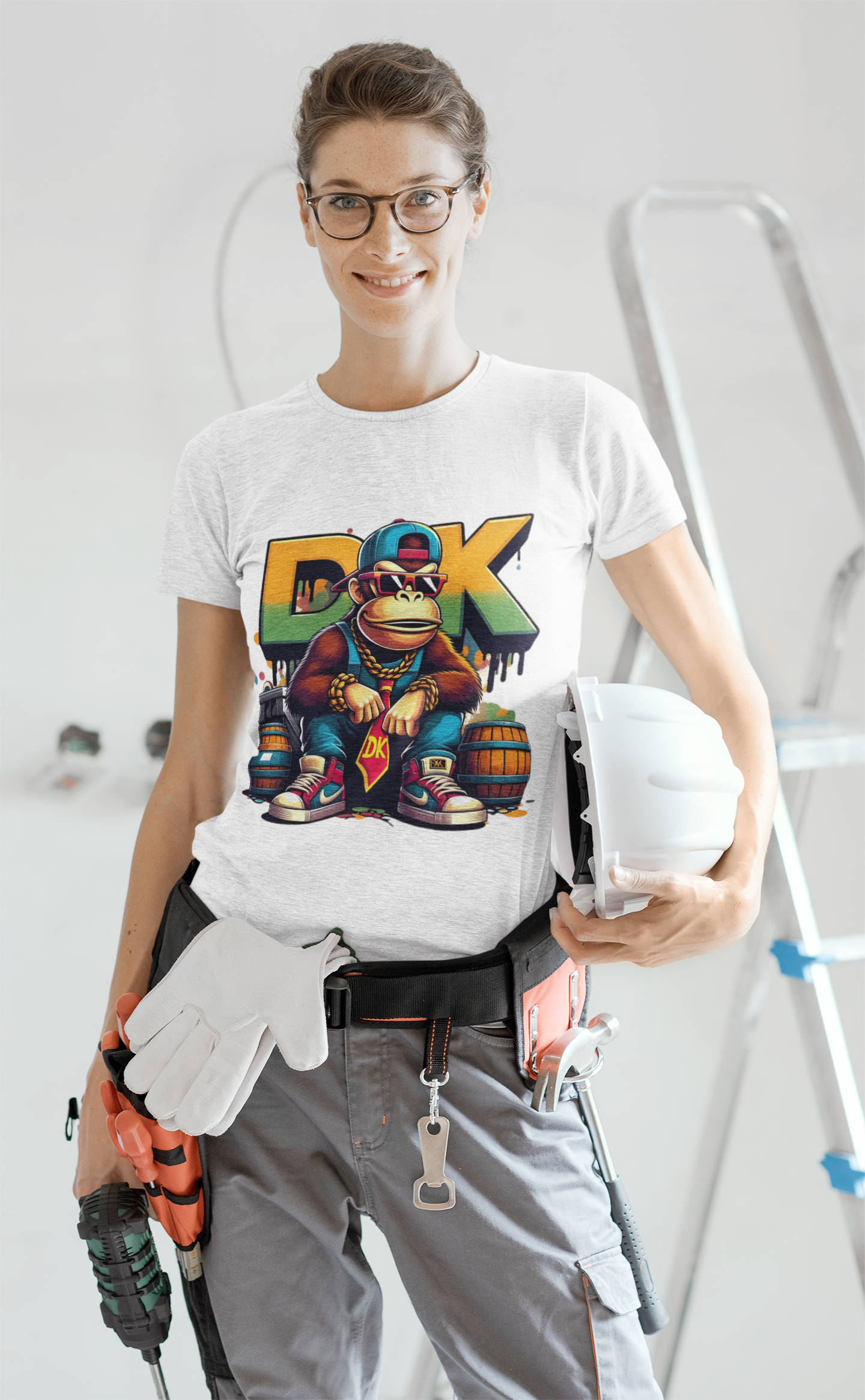 Animals Tees, Funny Animals Shirt, T Shirts with Funny Animals, T-Shirt with Gorilla, Monkey Tees