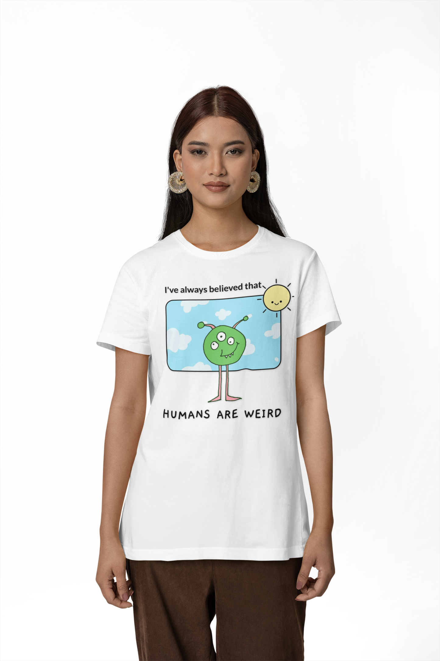 Funny T Shirts, UFO Tees, Funny Aliens Shirt - 26