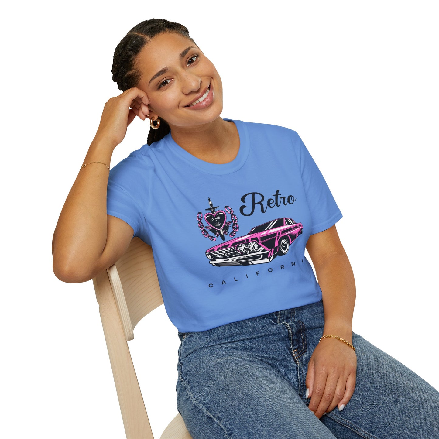 Retro T Shirt, Retro Design Shirt, Retro Art Tee Shirt, T-shirt with Retro Style