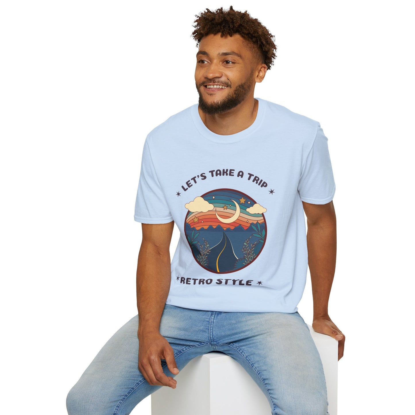 Retro T Shirt, Retro Design Shirt, Retro Art Tee Shirt, T-shirt with Retro Style
