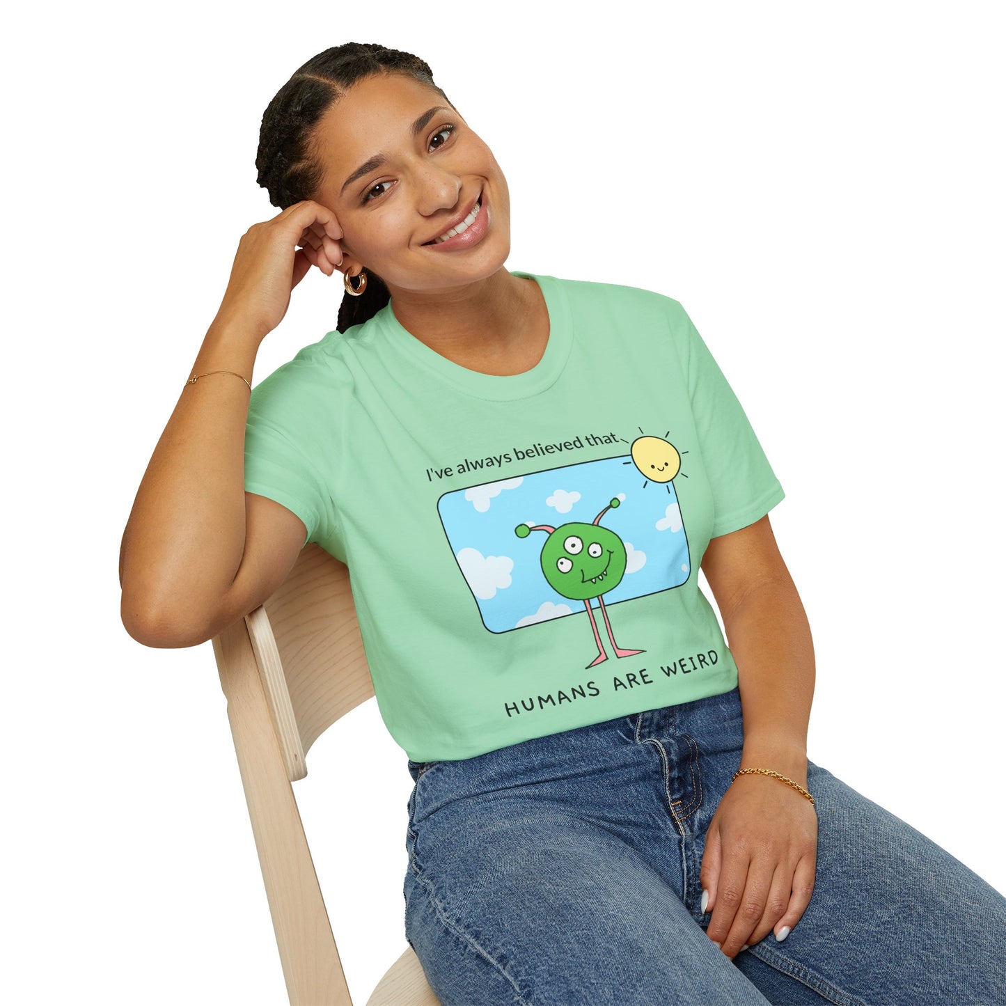 Funny T Shirts, UFO Tees, Funny Aliens Shirt