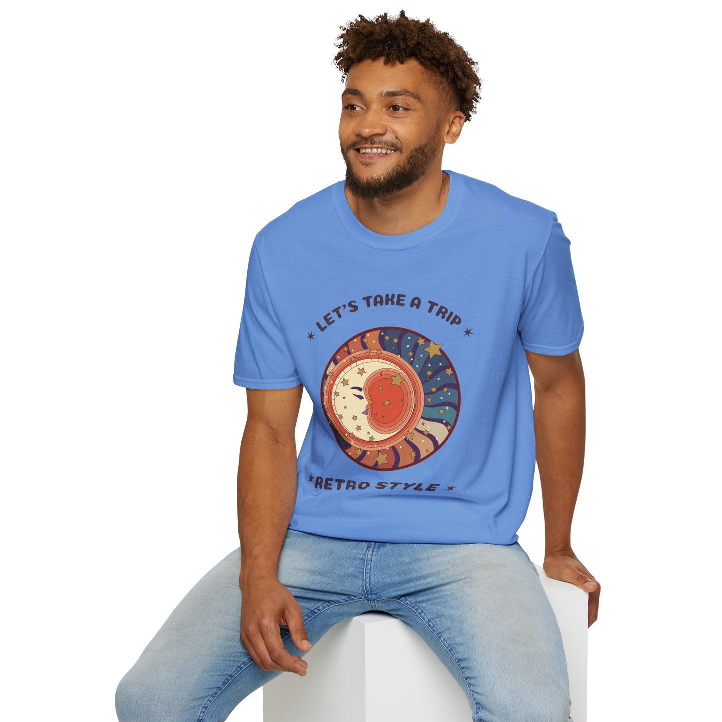 Retro T Shirt, Retro Design Shirt, Retro Art Tee Shirt, T-shirt with Retro Style